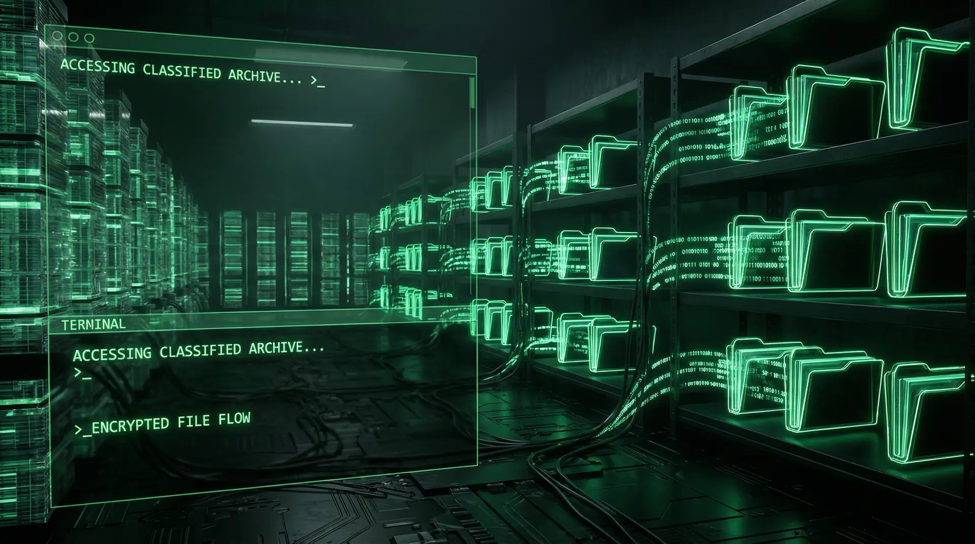 深网与 暗网 架构对比示意图